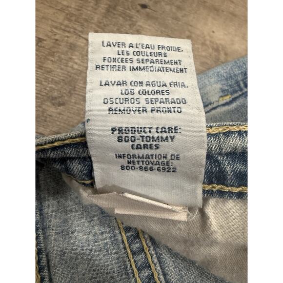 VTG Y2K Tommy Hilfiger Womens Flare Leg Jeans Size 3 - Picture 11 of 13